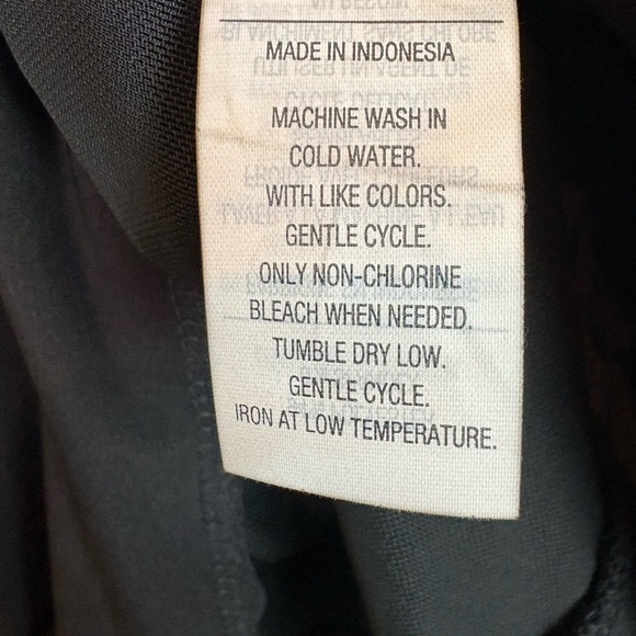 Nygard Collections Black Pullover with Rhinestones Accents and Side Ruching - Picture 8 of 10